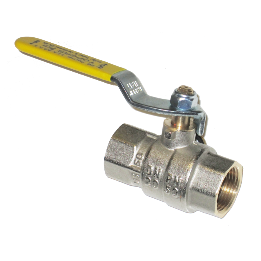 Robinet à tournant sphérique femelle femelle 50 mbar – DN15