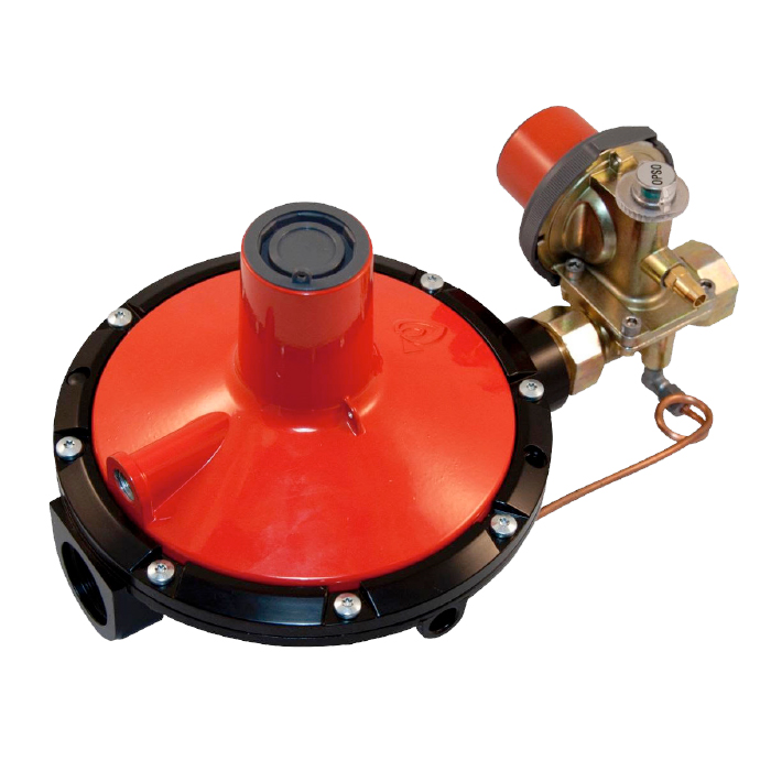Détendeur BP2403 100 mbar avec OPSO, UPSO et soupape
