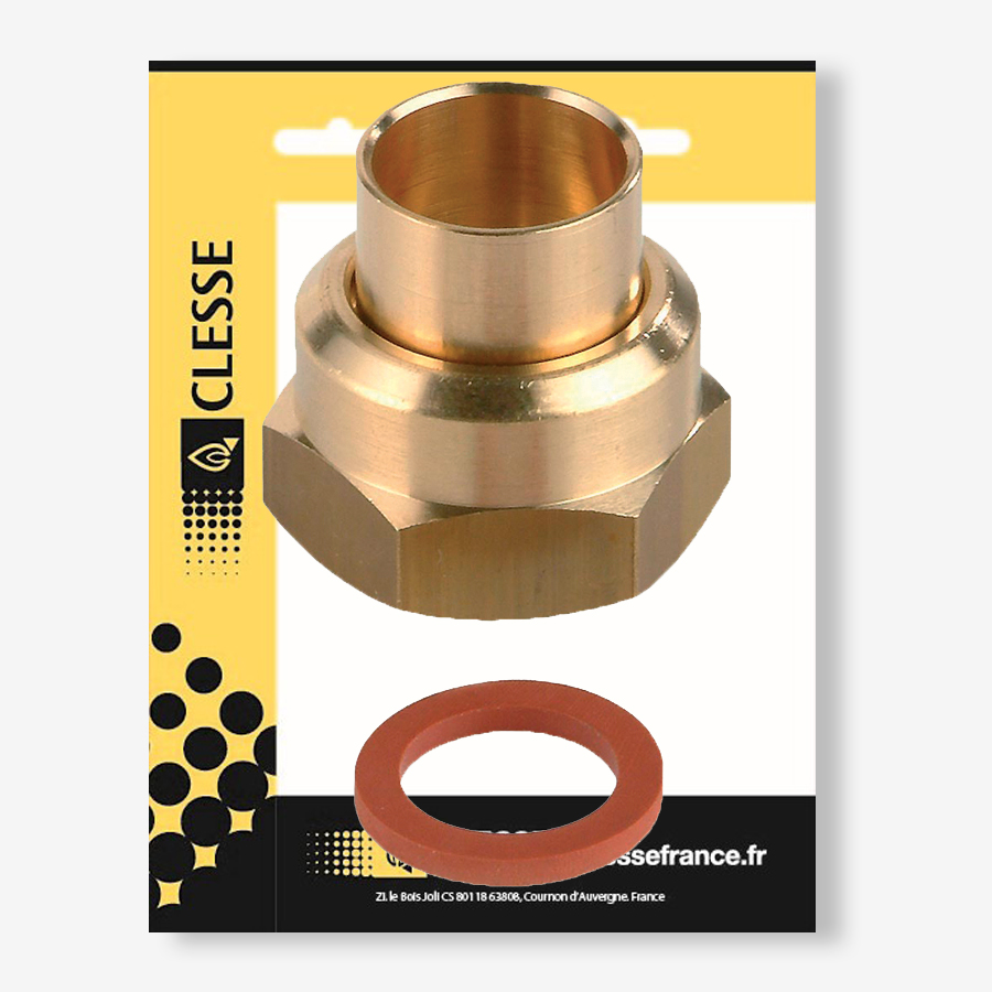 Raccord à braser Diam 10 E. M20x1,5 – brochable