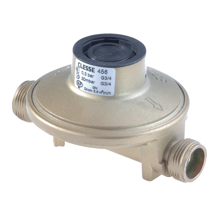 Détendeur 456GN Entrée 1-5 bar à 20 mbar