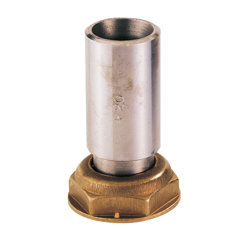 Raccord droit JPC à souder sur tube acier CAL20 sortie Ø 26,9