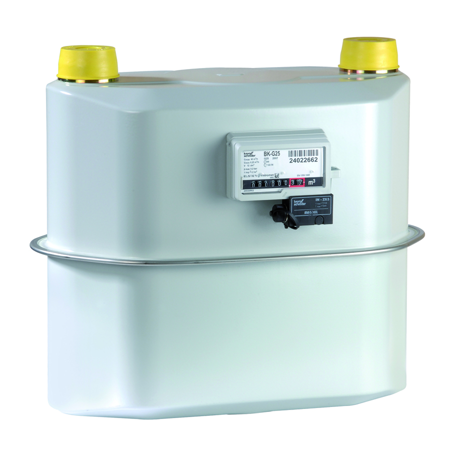 Compteur à membrane G25BP débit max 40m3/h