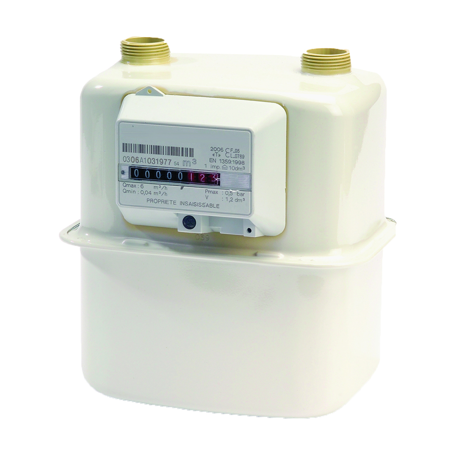 Compteur à membrane G4BP/MP débit max 10m3/h