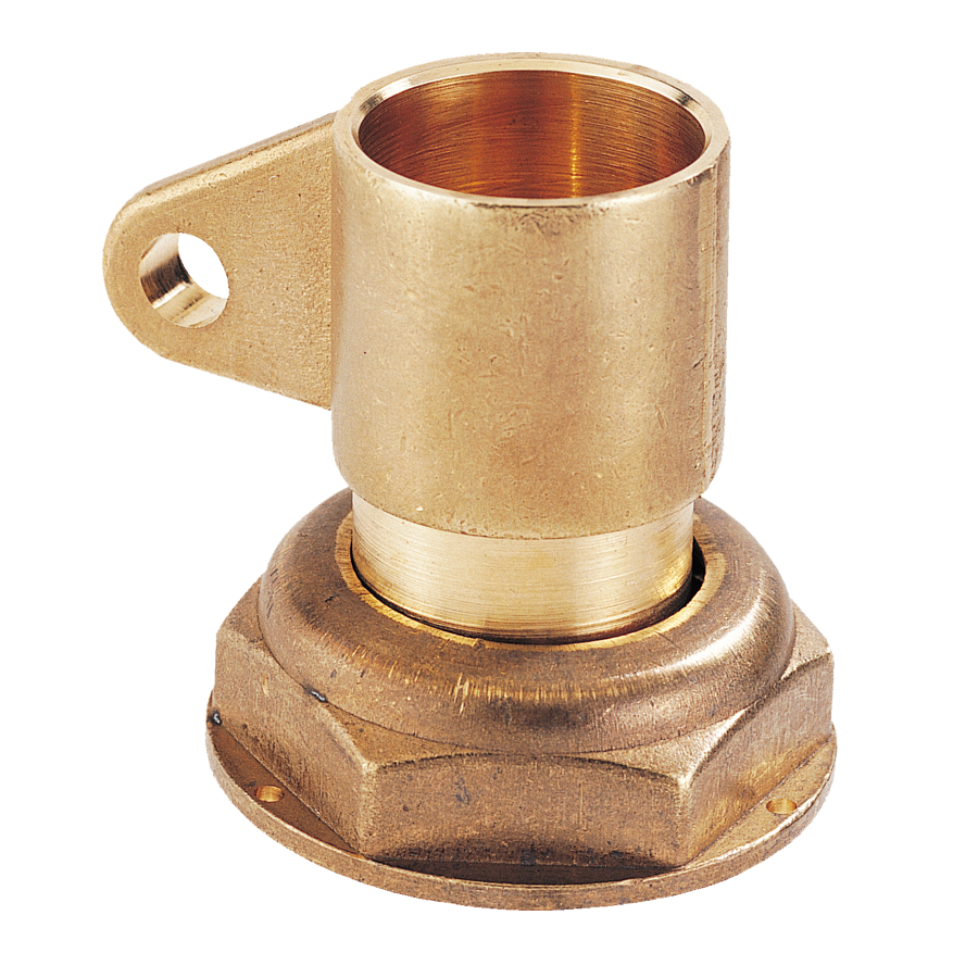 Raccord JPC droit à oreille à braser sur tube cuivre sortie Ø22