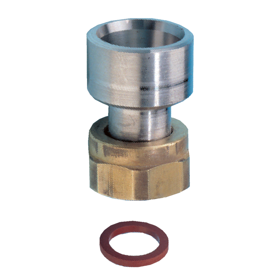 Raccords 2 pièces écrou tournant pour tube acier Ø 21,3